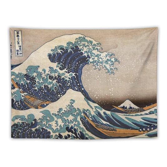 The Great Wave Off Kanagawa Tapestry