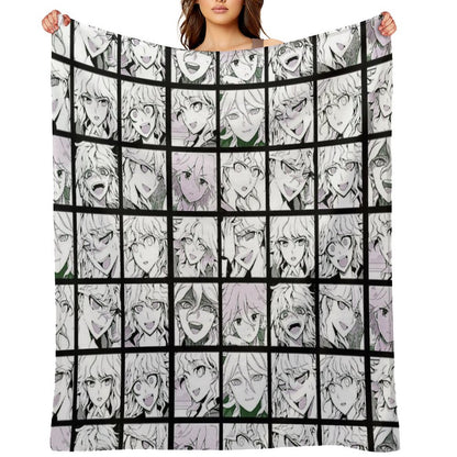 Nagito Manga Collection (Colored) Throw Blanket