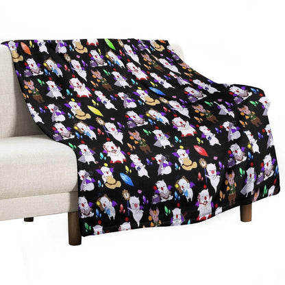Final Fantasy Moogles Throw Blanket