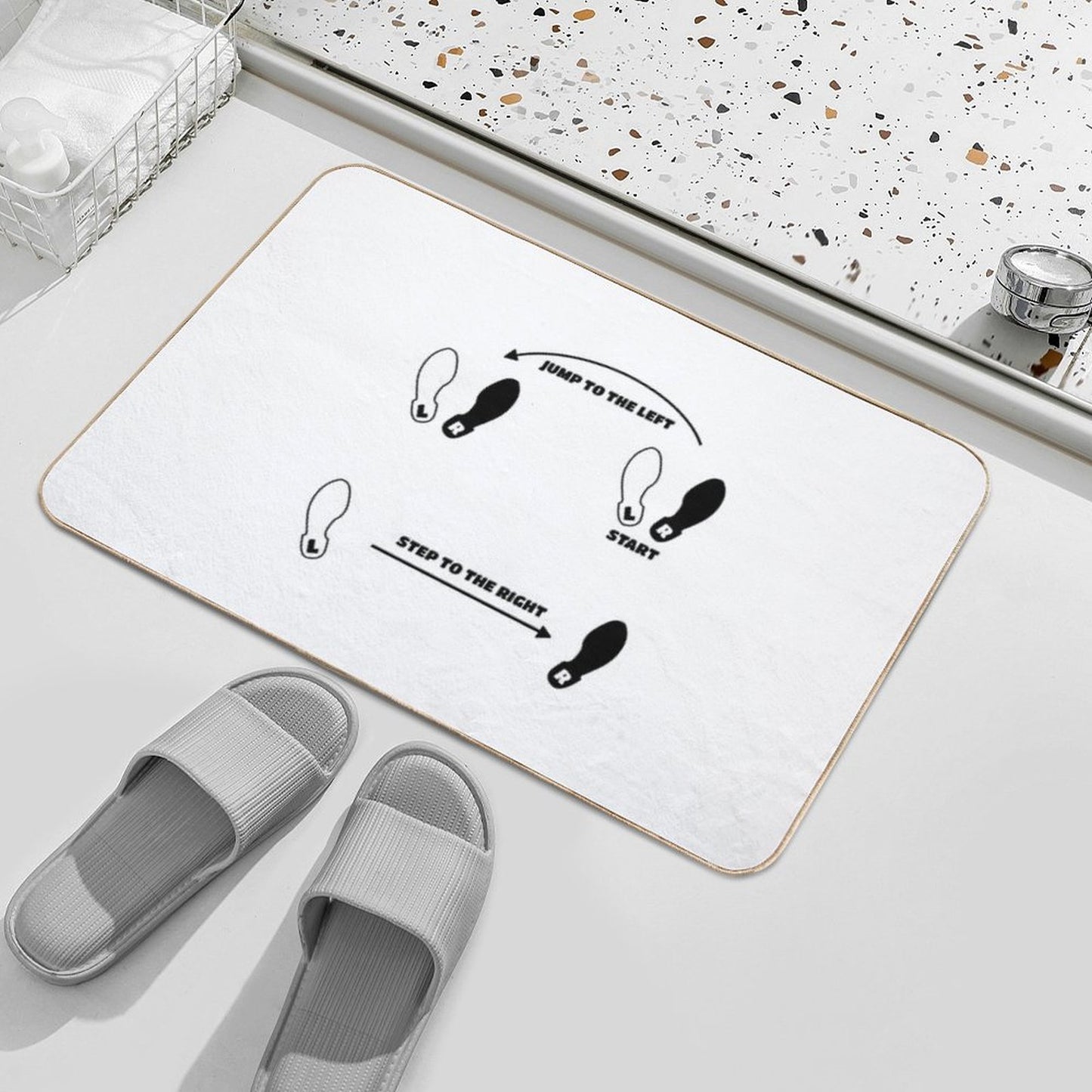Time Warp Bath Mat
