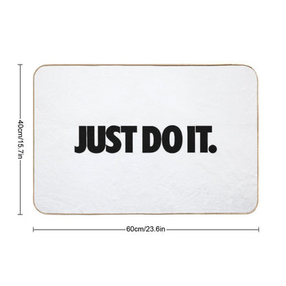 Nike Just Do It.  Slip-Resistant Bath Mat