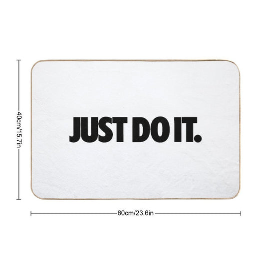 Nike Just Do It.  Slip-Resistant Bath Mat