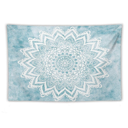 MANDALA SAVANAH LIGHT BLUE Tapestry