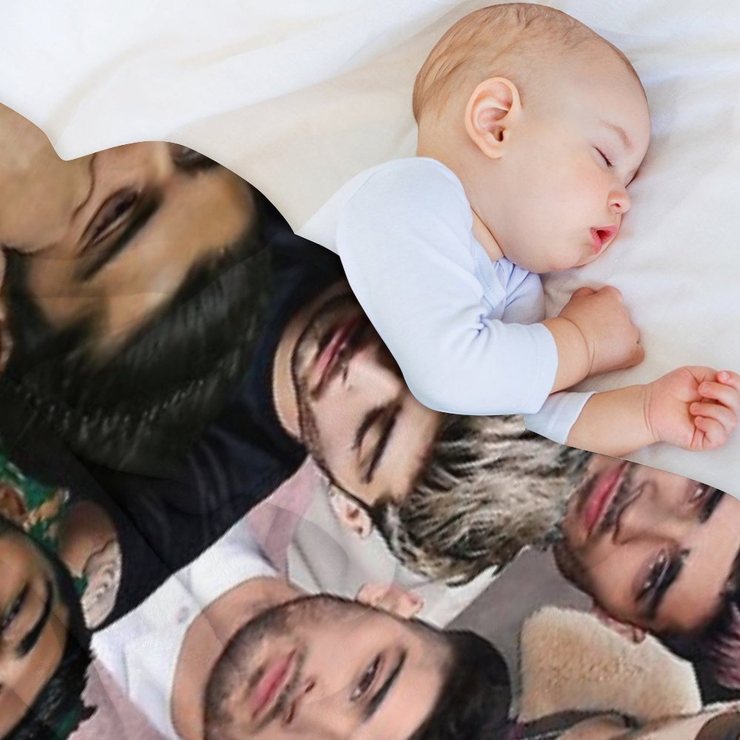 ZaynMalik Photo Collage Throw Blanket