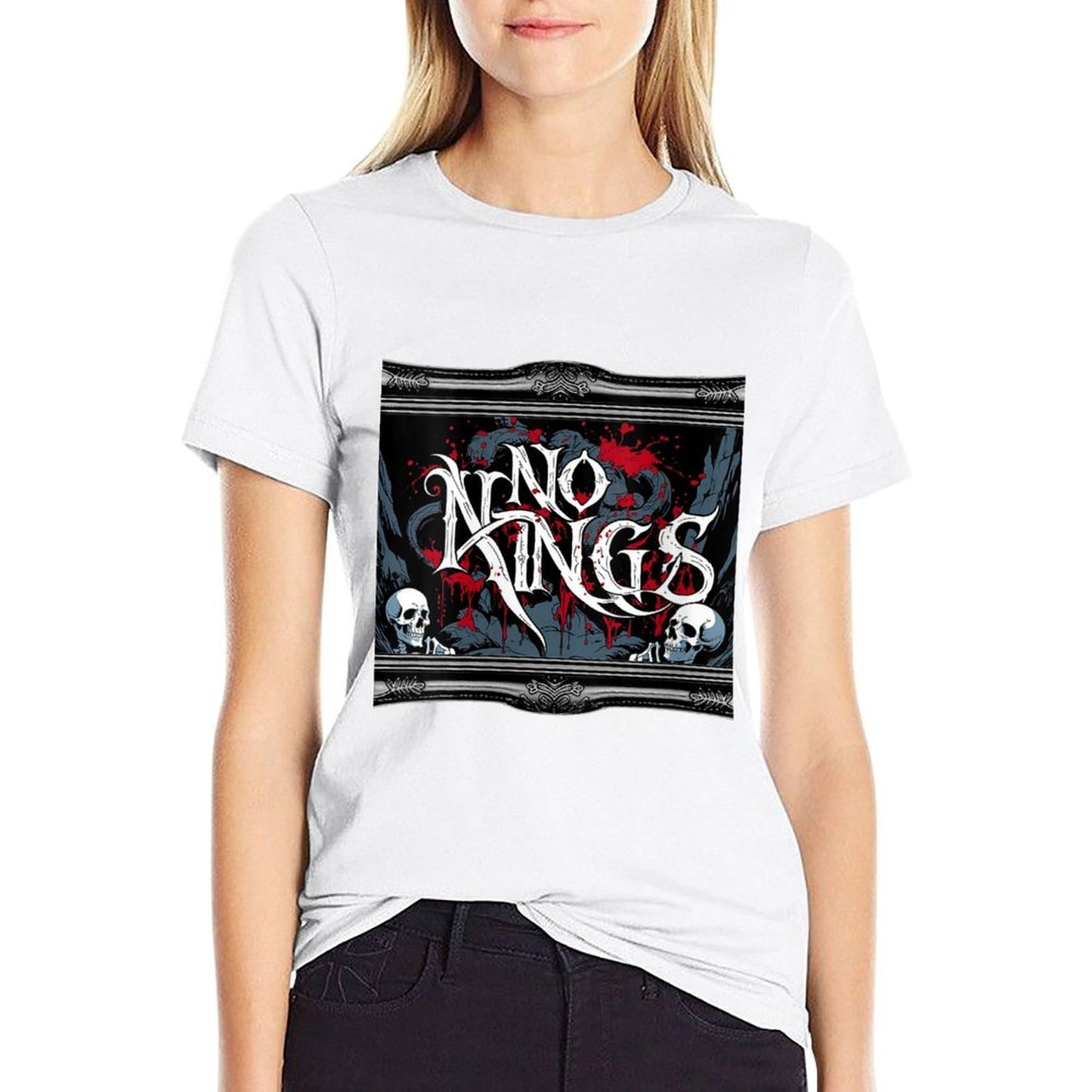 Womens No Kings - No Kings Day Tanks,s, And Tops  Quick-drying T-Shirt