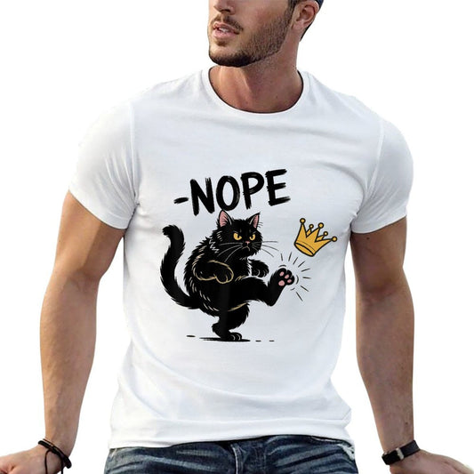No King Lives Here No Kings in America Since 1776  Trendy Pattern T-Shirt