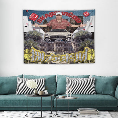 八方来财 (Bāfāng Lái Cái) Tapestry