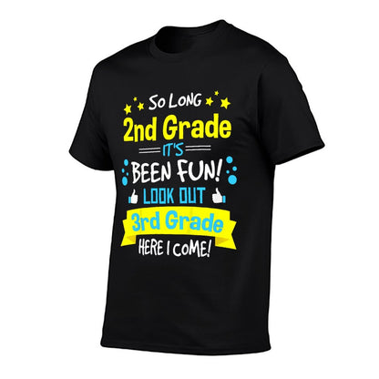 So Long 2nd Grade Here I Come 3rd Grader Graduation Gifts T-Shirt