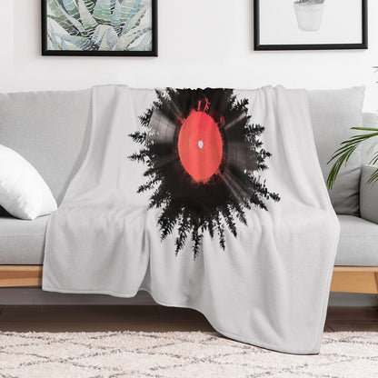 The Vinyl of My Life Throw Blanket