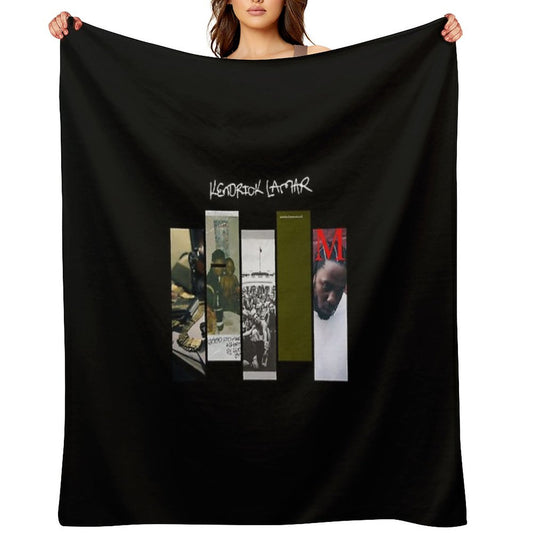 Kendrick Lamar Discography Throw Blanket