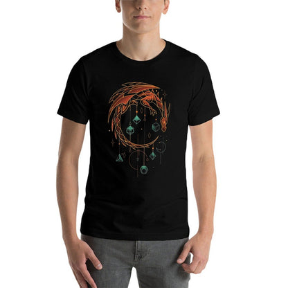 Draconic Dice Keeper - Roleplayer Gamer  Moisture-wicking T-Shirt