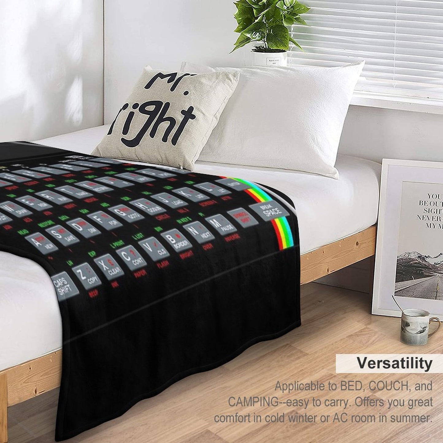 ZX Spectrum Throw Blanket