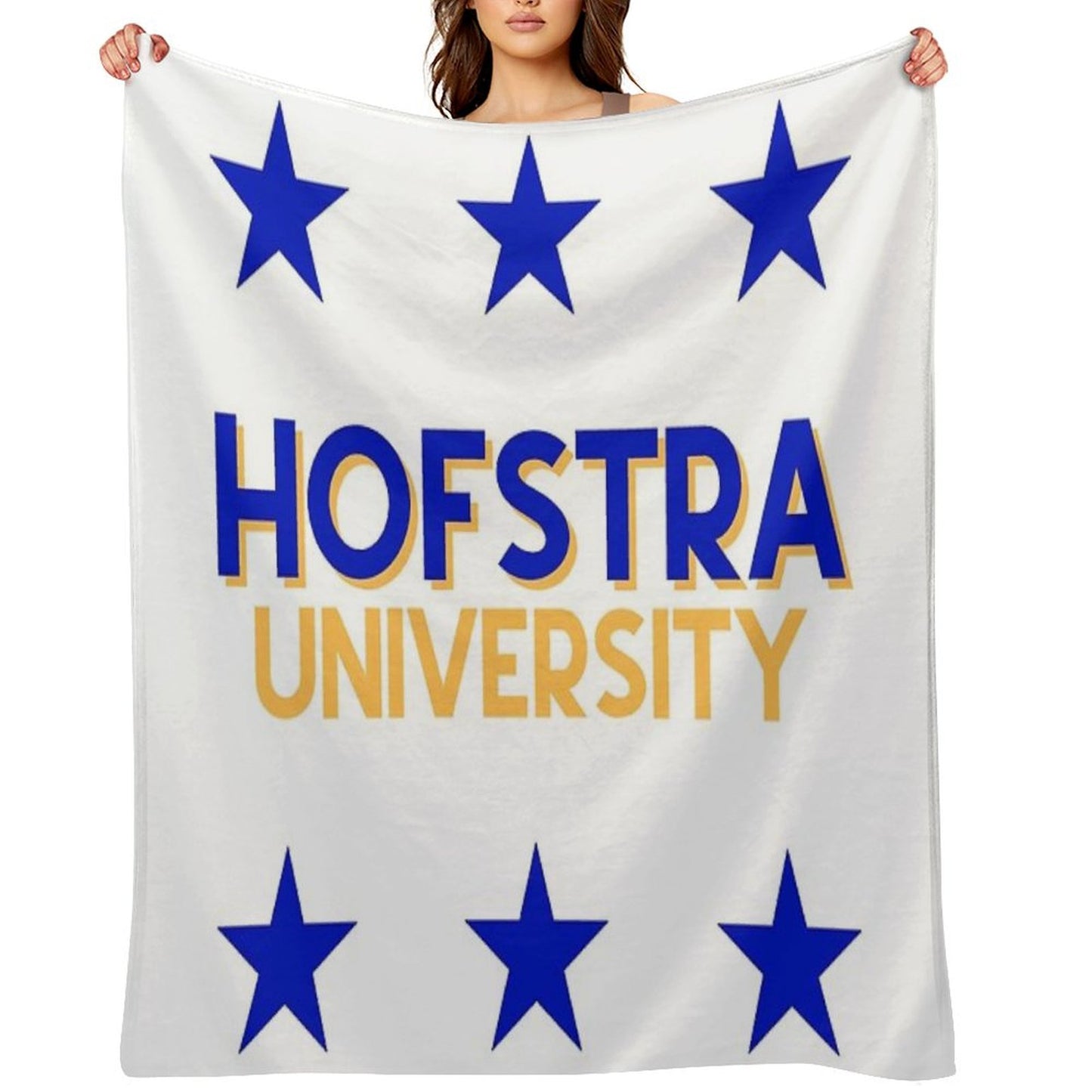 Hofstra University Throw Blanket