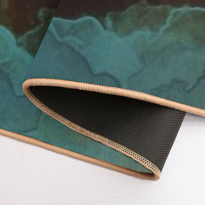 Indigo Mountains Bath Mat