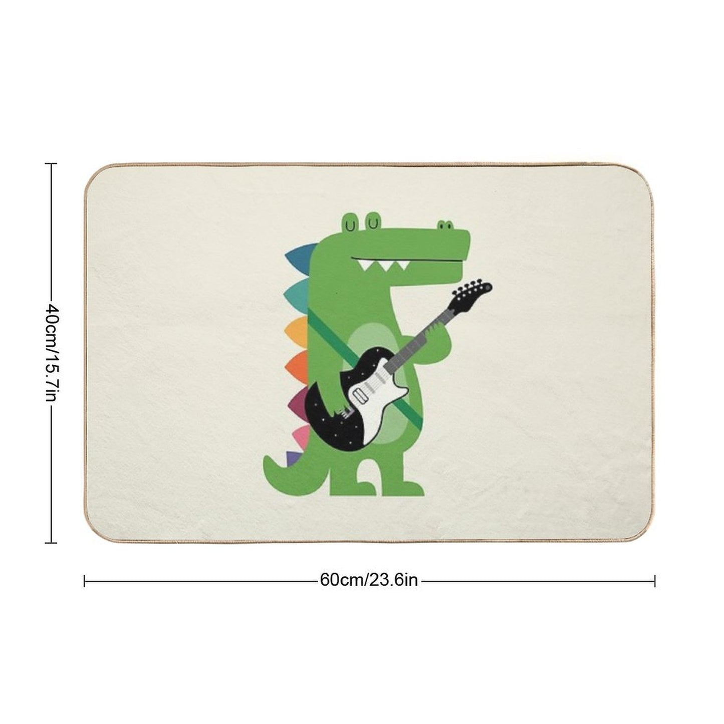 Croco Rock Bath Mat