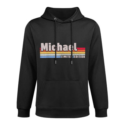 Michael Gift Name Personalized Birthday Funny Christmas Breathable Fabric Hoodie