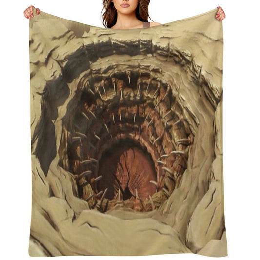 The Sarlacc Pit Throw Blanket