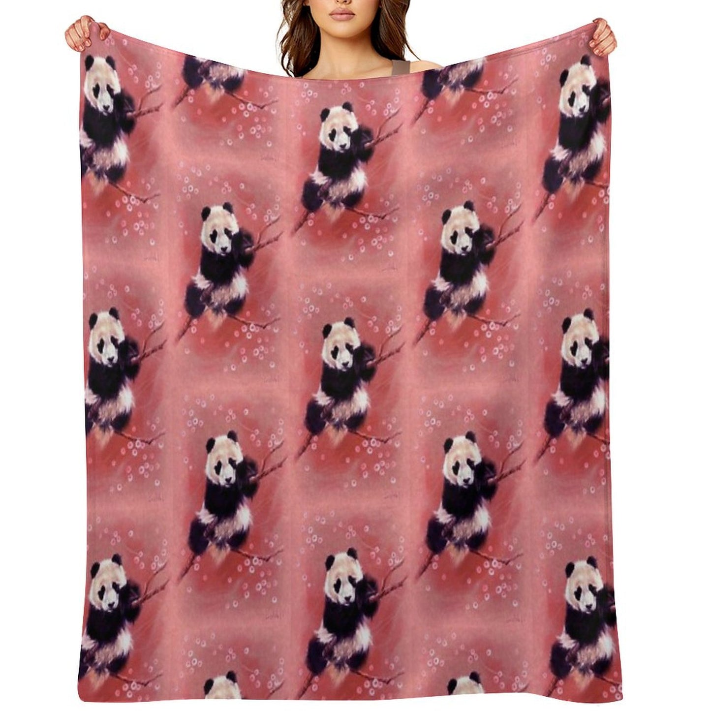 Panda Throw Blanket