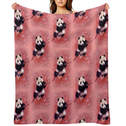 Panda Throw Blanket