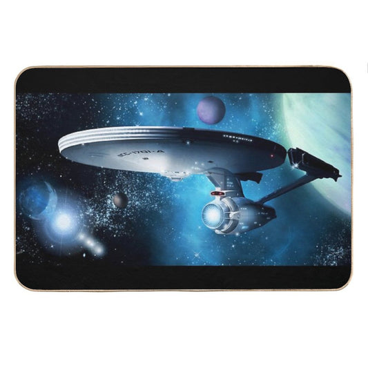 Enterprise A - Where Silence Has Lease Bath Mat