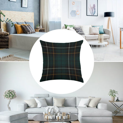 MacAlpine Scottish Tartan Linen Throw Pillow Cover