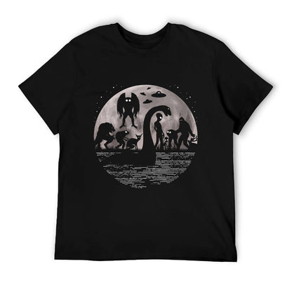 Bigfoot Loch Ness Monster Mothman And Aliens! Funny Cryptid T-Shirt