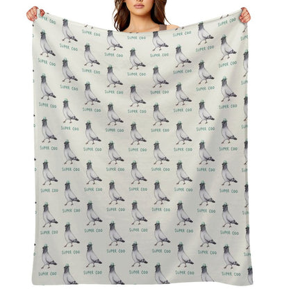 Super Coo Throw Blanket