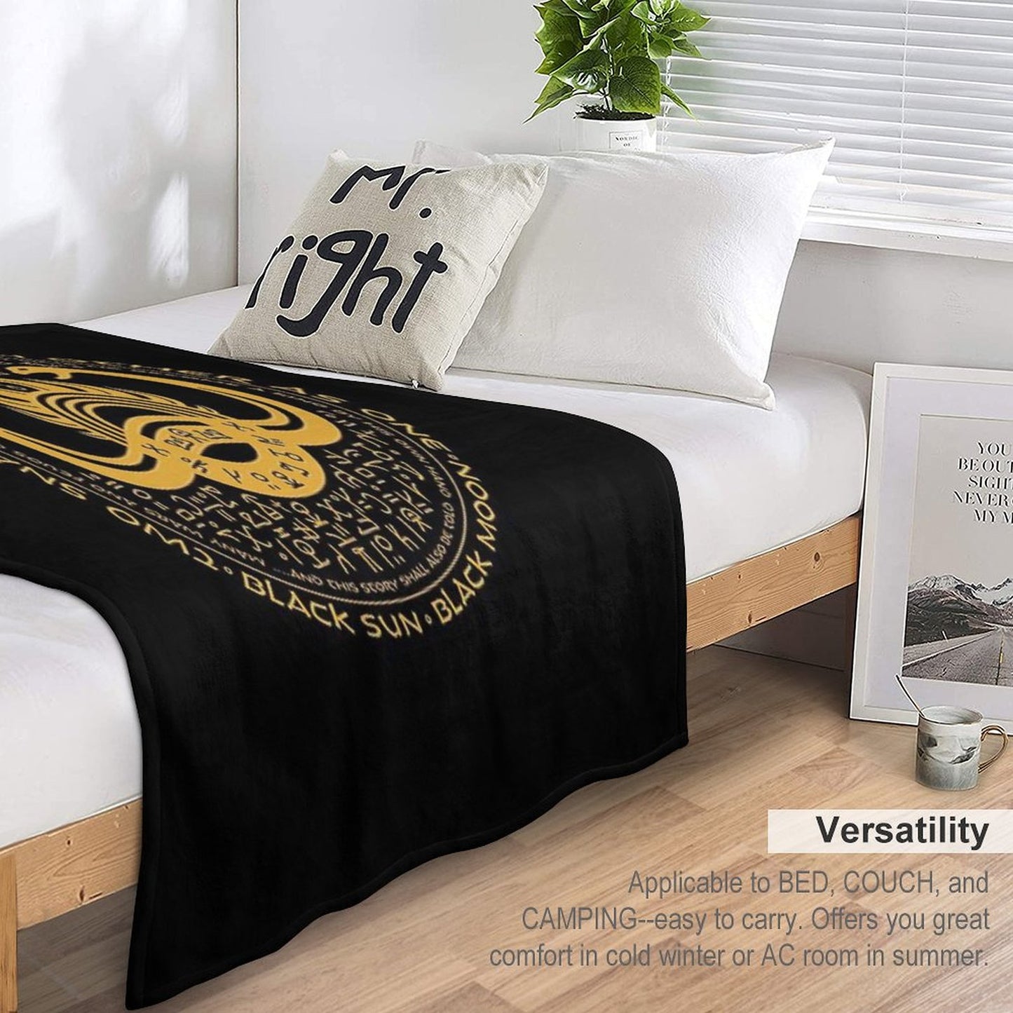 Thulsa Doom Two Snakes Coming Together Throw Blanket