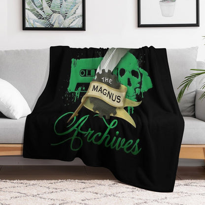 The Magnus Archives Logo Throw Blanket