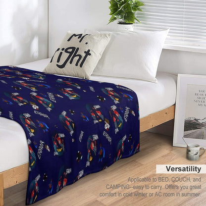 Error Pattern Throw Blanket