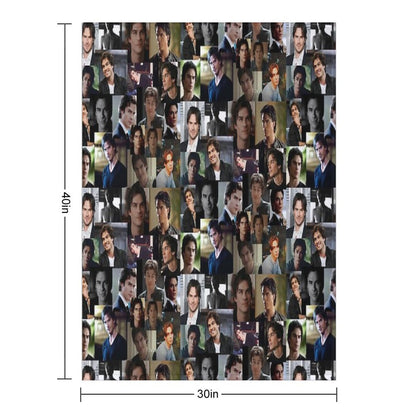 Ian Somerhalder Throw Blanket