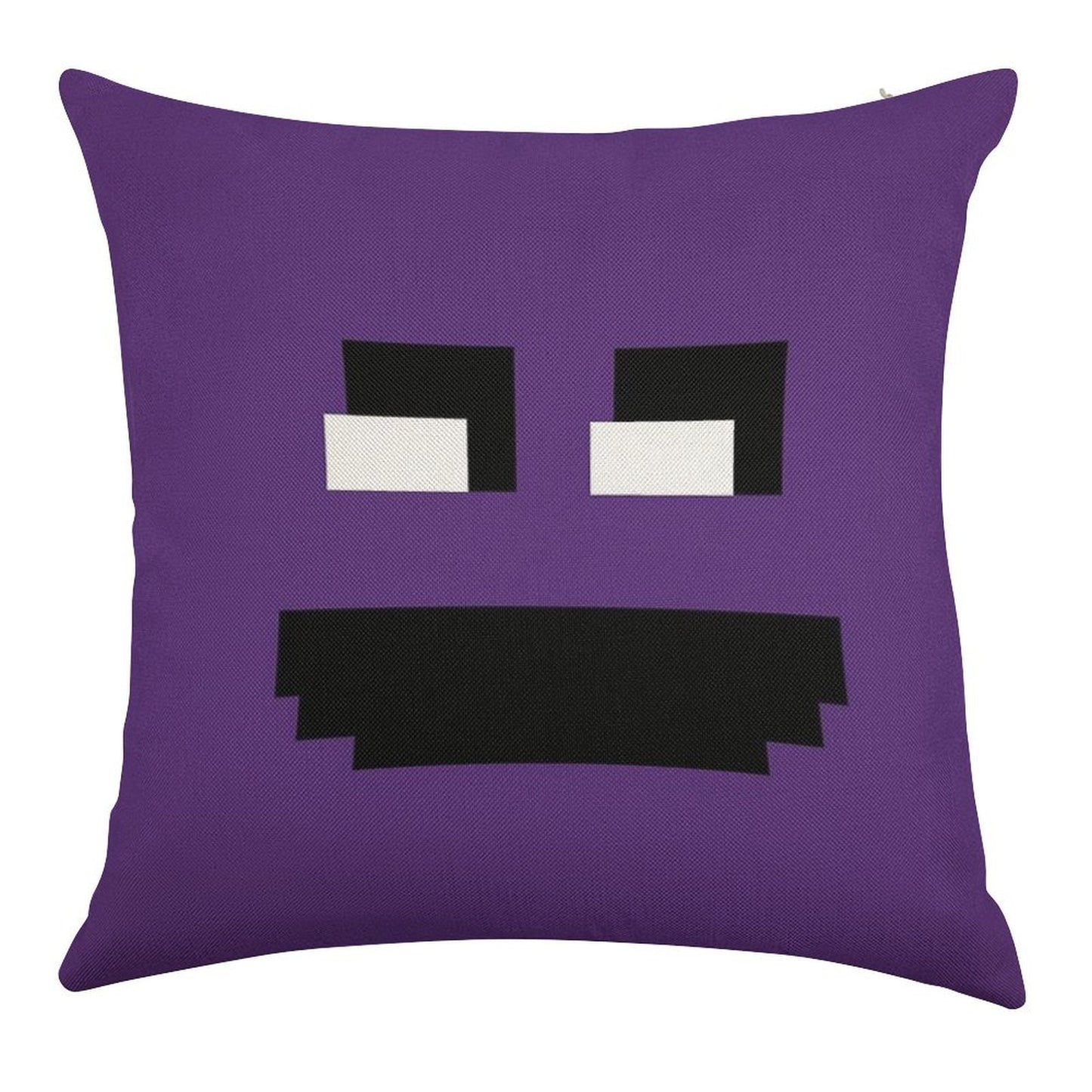 Fnaf Purple Guy Linen Throw Pillow Cover