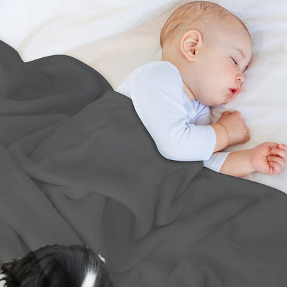 Nope. Not Happening. (Sleepy Cavalier King Charles Spaniel) Throw Blanket