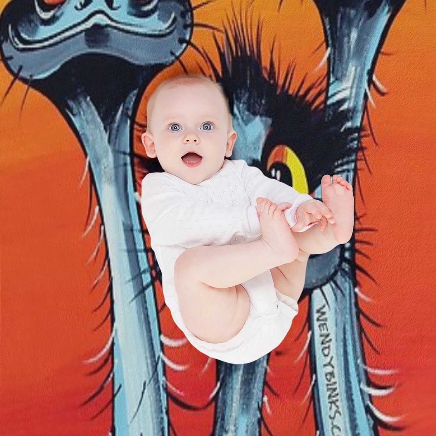 We Didn't Do It ! Throw Blanket