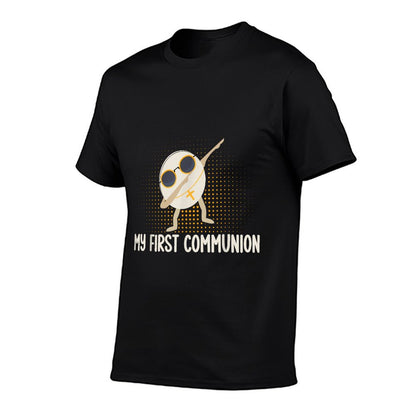 My First Communion Dabbing Wafer 1st Communion Kids Funny T-Shirt