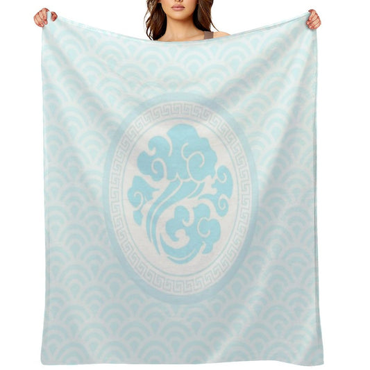 Gusu Lan Logo Throw Blanket