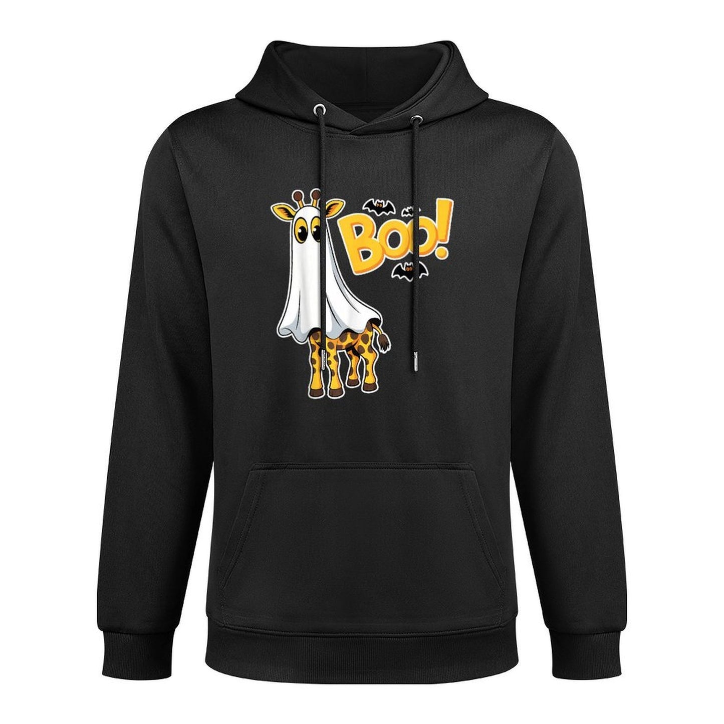 Cute Giraffe Boo Halloween Love Zoo Animal Men Women Kids Casual Wear Hoodie