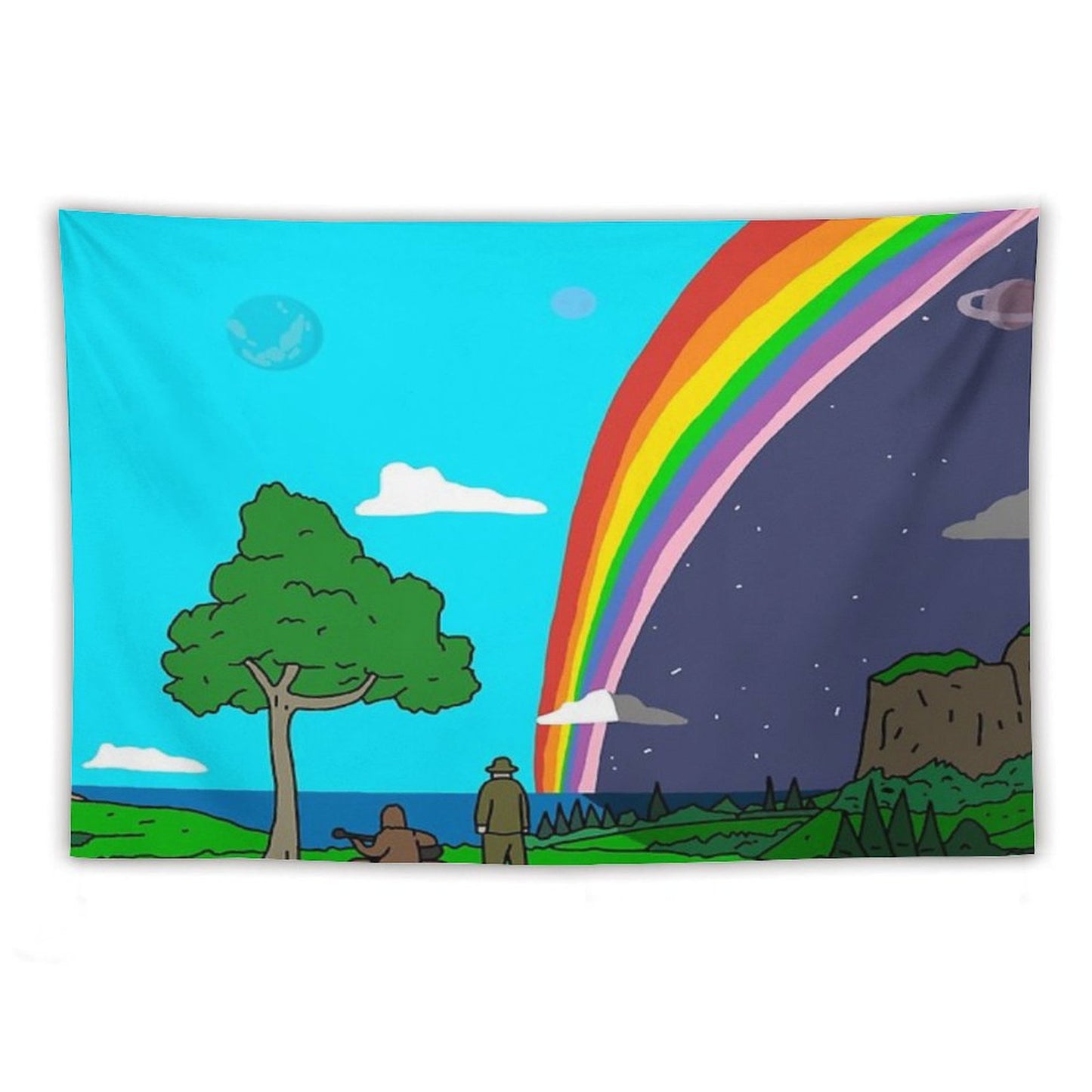 Big Lez Show Landscape Tapestry