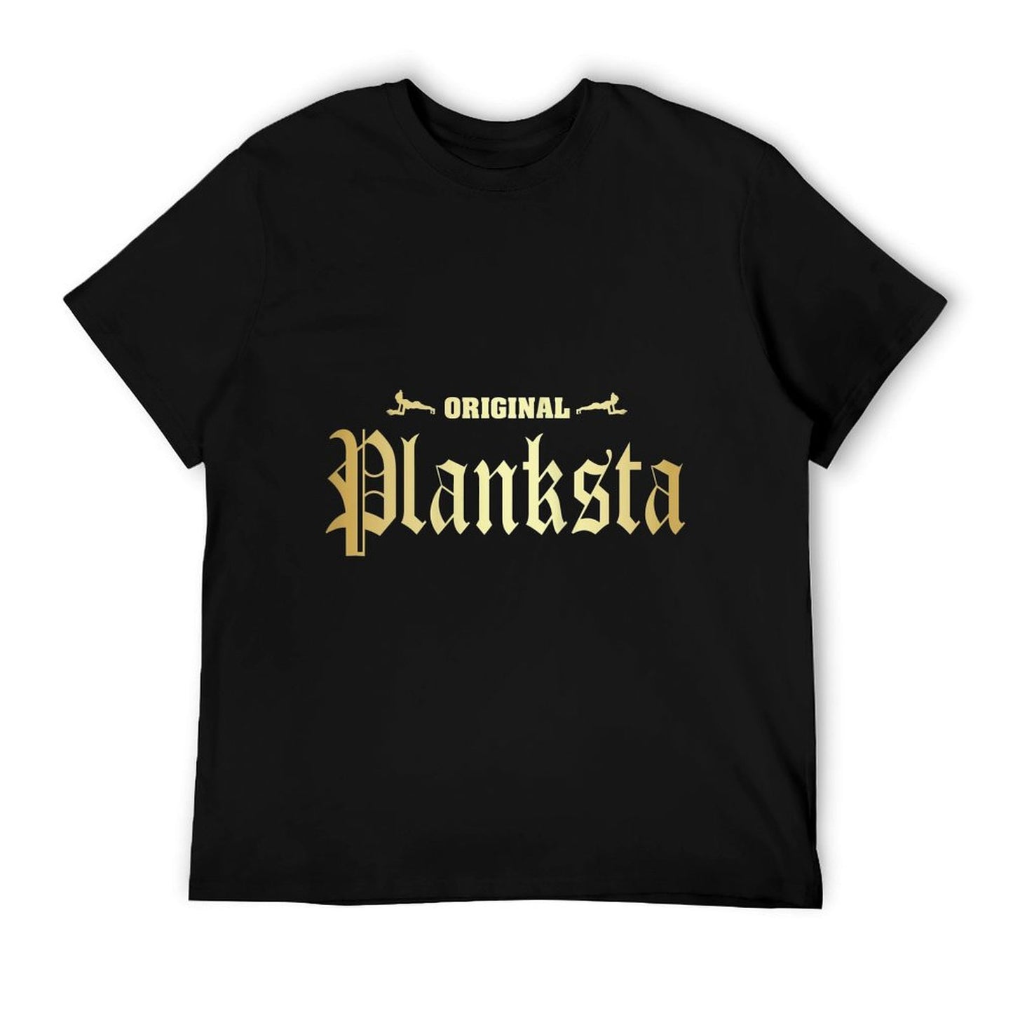 Womens Original Planksta Planster Funny Planks Pilates Workout T-Shirt