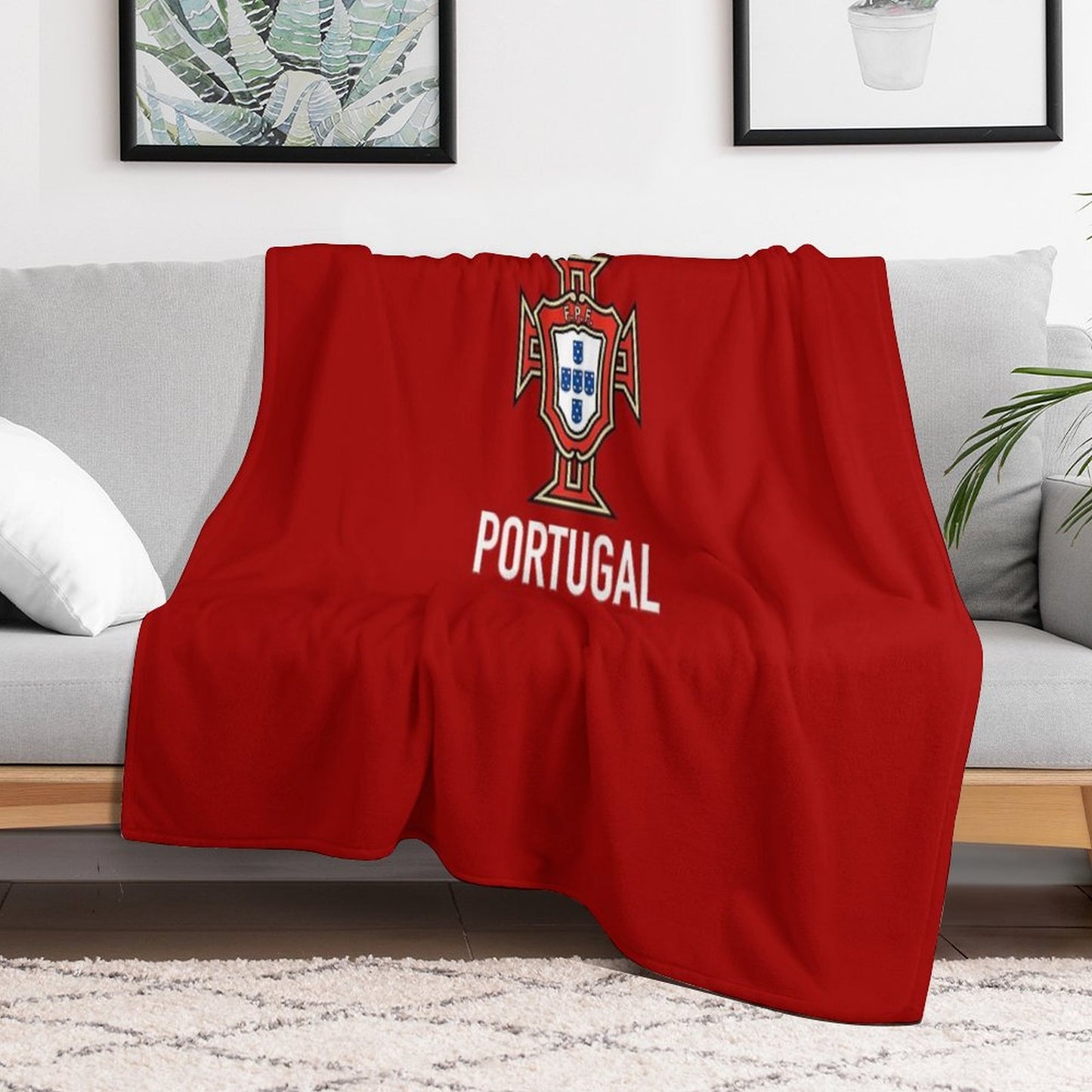 Portugal Throw Blanket
