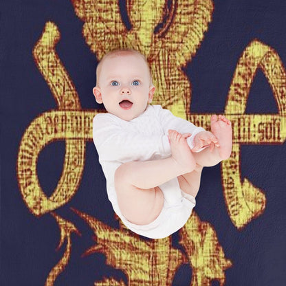 Saint St Michael Archangel, Catholic Archangel, Angel Defender Throw Blanket
