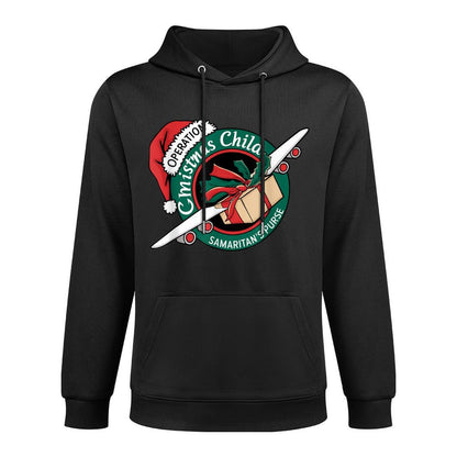Funny Matching Christmas Operation Christmas Child Design Relaxed Fit Hoodie