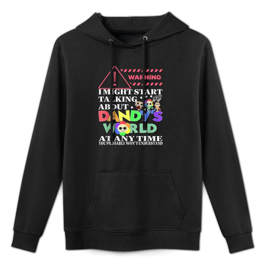 Dandy's World Characters Funny For Men Women Kids Customizable Surface Hoodie
