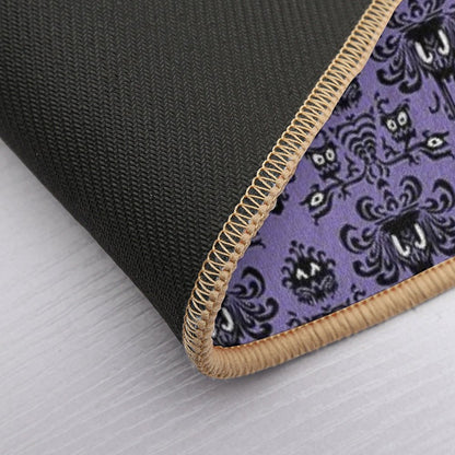 Haunted Mansion Wallpaper Bath Mat