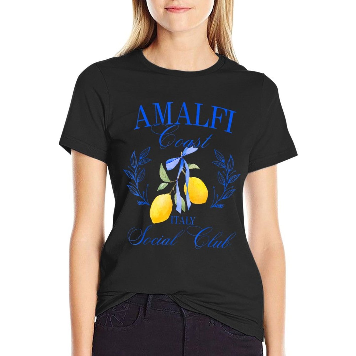 Italy Gift For Her Amalfi Coast Italy Sorrento Capri Lemons T-Shirt