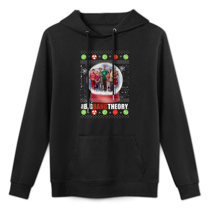 The Big Bang Theory Christmas Snow Globe Kangaroo Pocket Hoodie