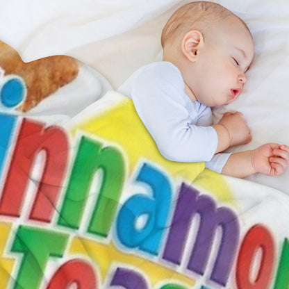 Cinnamon Toast Crunch Throw Blanket