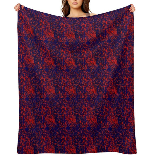 Fireblu Texture Throw Blanket