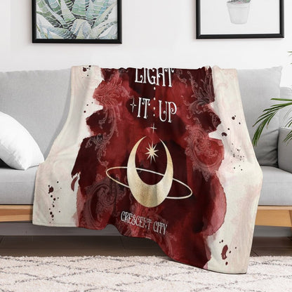 Light It Up - Crescent City Throw Blanket