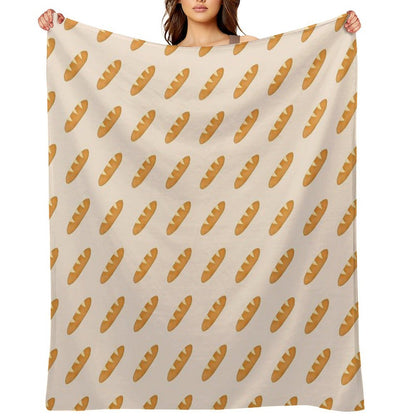 Baguette Throw Blanket